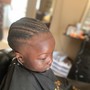 Kids Two strand twist with cut