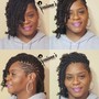 Retwist w/ Advanced style, Medium, palm roll