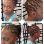 Cornrow Ponytail Braids