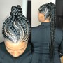 GODDESS FEED IN BRAIDS