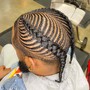 Two strand twists/individual braids (plaits)