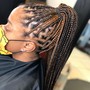 Medium Knotless Box Braids