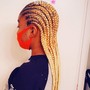 Lemonade braids midback hair included