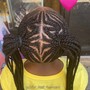 Butterfly locs bob shoulder