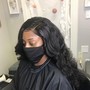 HALF UP/ HALF DOWN SEW-IN