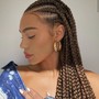 S/Medium Goddess Knotless Braids