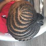 2 Goddess Braids(feed-in)