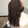 Kinky Twists (shoulder length)