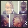 Kid box braids