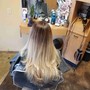 Root Touch Up + Haircut