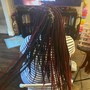 Kid box braids