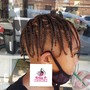 Kid's knotless Braids 5-7 years old Medium size