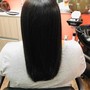 long layer hair cut (add on service)