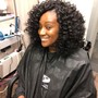 Women Relaxers Retouch  W/Trim/Style