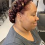 Updo / Weave Ponytail