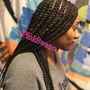 Pre-looped Crochet Braids