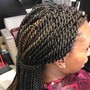 Medium Feed-In  Braids