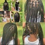 Medium box braids