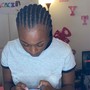 Small Knotless  Braids