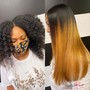 Color Correction + Blowout/Silkpress