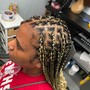 Men's straight back Braids