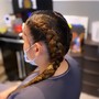 (Sm) Braids In-between/ Single Stitch Braid