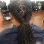 Three strand twist(also known as plaits)