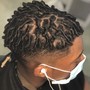 Loc Maintenance/Palm Roll- Up to mid back