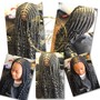 Knotless Crochet Style(Full Head)