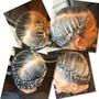 6 Feed In Braids