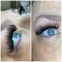 Hybrid Mink Lashes (a mix of natural and volume)