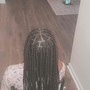 Small knotless braids