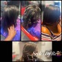 Touch Up Relaxer and style