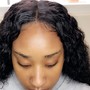 Pressing out natural hair