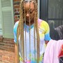 Large Goddess Knotless Box Braids