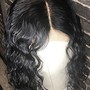 Lace front weave