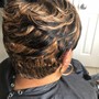 Updos w/o weaves