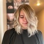 Toner with blow dry  and style