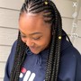 Natural Box braids