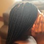 Feed-In Braids(Mid-Back) 6 Braid Max