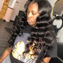 Up/down sew-in