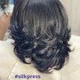 Silk Press (Natural Hair)