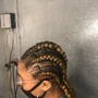 8 Feed in Braids