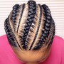 4 Feed-In Braids