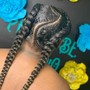 Small Knotless Braids