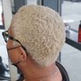 Bleach and Tone on Short Natural Hair