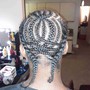 Wig braid down