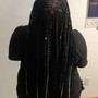 Extended crochet locs (Over natural locs)