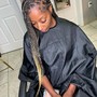 Wig braid down and wash