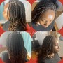 Faux locs bob